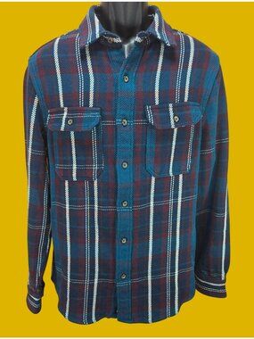 Southern Tide Plaid Flannel Shirt Jacket Small